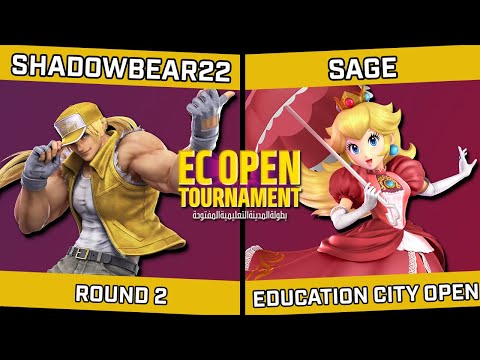 ShadowBear22 (Terry) vs Sage (Peach/Bayonetta) - Education City Open