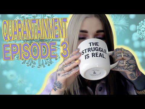 quarantainment episode 3 - vacid bestellung, yum yum kochkünste und pflanzenpflege | sinah webster