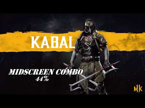 MORTAL KOMBAT 11   Kabal Midscreen combo 44%