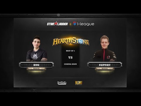 [RU] RDU vs SuperJJ | SL i-League Hearthstone StarSeries Season 3 (23.05.2017)