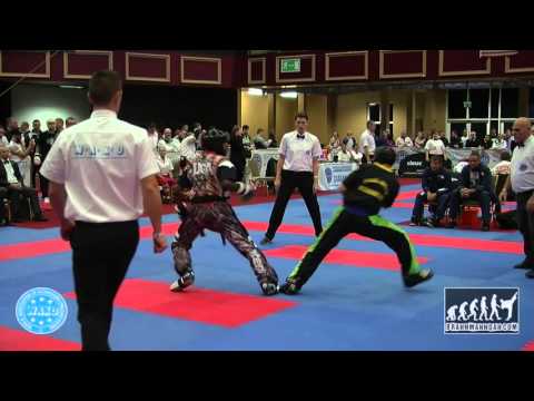 Kevin Walker USA v Matthew Dalton RSA WAKO World Champioships 2015