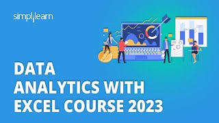 🔥 Data Analytics With Excel Course 2026 | Data Analysis In Excel Complete Course | Simplilearn