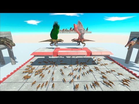 Each Unit With Wings Against Itself In The Arena ► Animal Revolt Battle Simulator