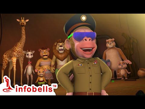 Super Police Koti Mama Mariyu Ghost Donga | Telugu Rhymes and Kids Cartoons | Infobells
