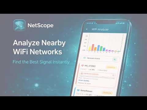 NetScope – WiFi Analyzer Tool