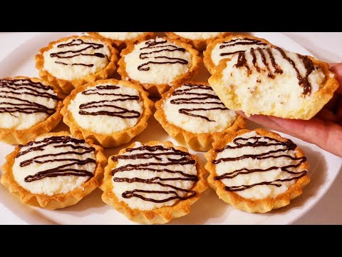 Coconut Tartlets/Tart Recipe | Dessert