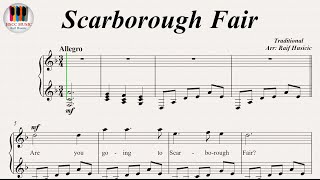 Scarborough Fair, Piano