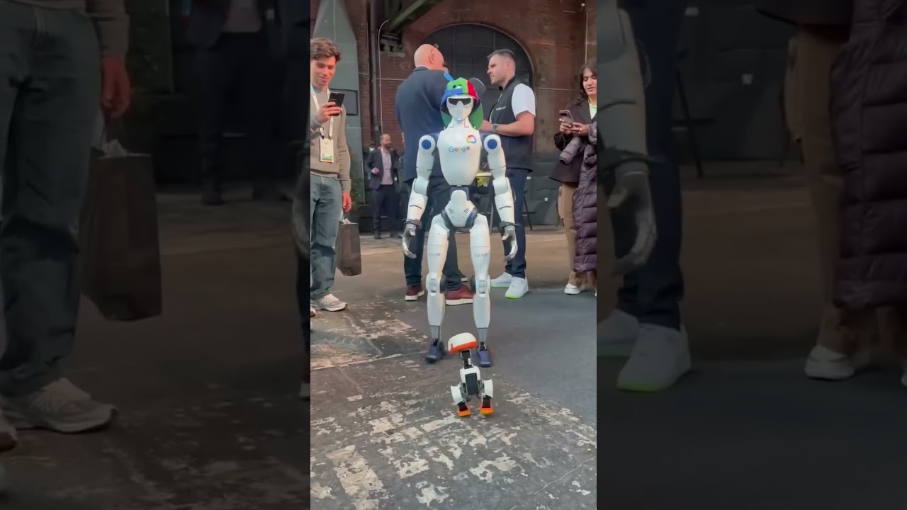 Watch Microducks Took Over GTC Berlin #NVIDIAGTC #Robots #Microducks