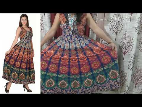 Anarkali party wear gown review