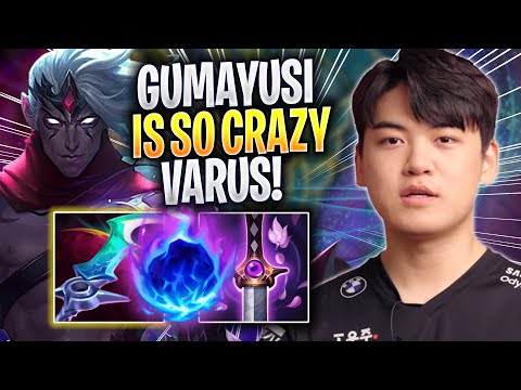 GUMAYUSI IS SO CRAZY WITH VARUS! - T1 Gumayusi Plays Varus ADC vs Xayah! | Season 2023