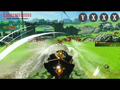 Zelda Sheikah Slate Complete Moveset - Hyrule Warriors: Age of Calamity