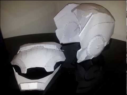 comment construire un masque iron man