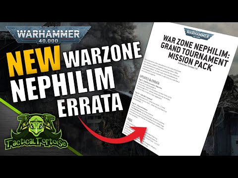 Astra Militarum BUFFED!?  New Warzone Nephilim Errata! | Warhammer 40k News
