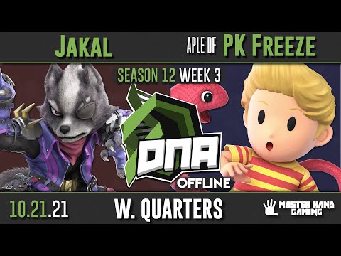 DNA S12:W3 - Jakal (Wolf) Vs. APLE DF | PK Freeze (Lucas) - W Quarterfinals