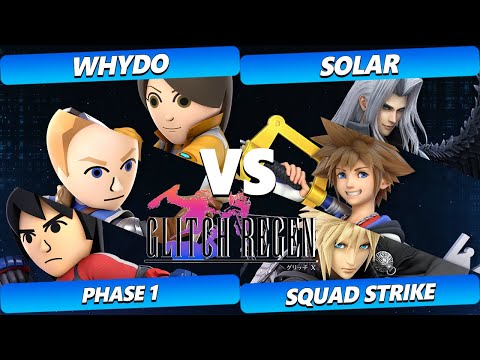 Glitch Regen Phase 1 - WhyDo Vs. Solar - Smash Ultimate Tournament