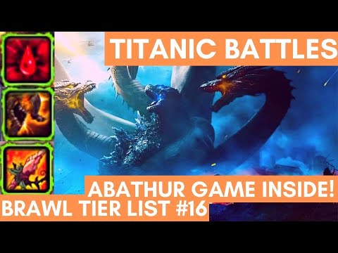 5 BRUTALISK ABATHUR - BATTLE OF THE TITANS Weekly Brawl Tier List [Starcraft 2 Direct Strike]