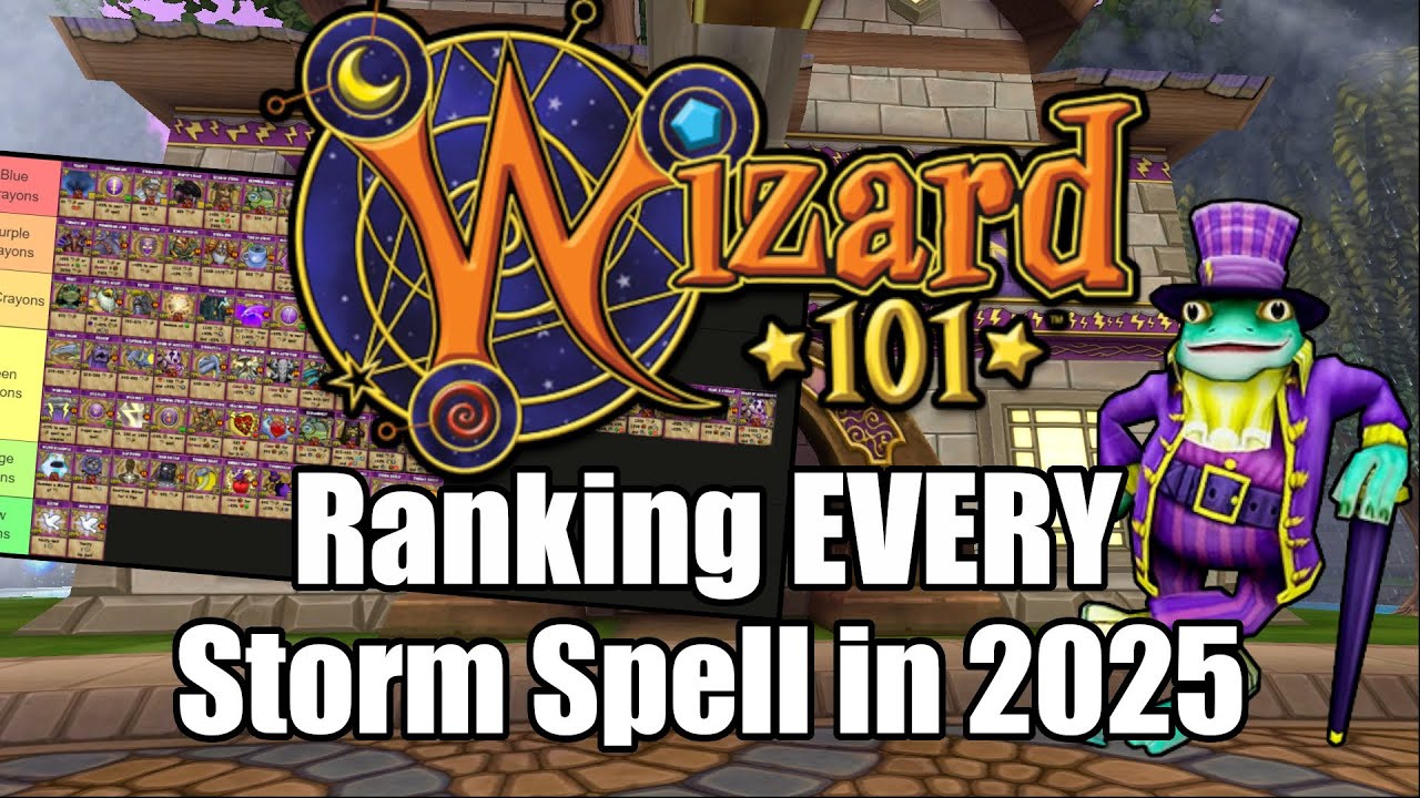 Ranking EVERY Storm Spell (PvE) in Wizard101