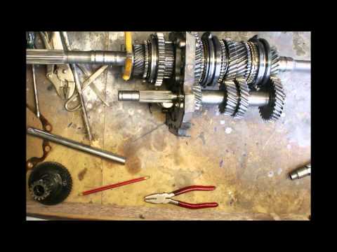 Toyota 5 speed w50 gearbox bearing removal time laps