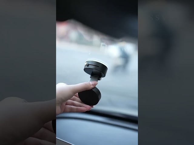 ستاند جوال مكتبي مغناطيس معدني تثبيت قوي دوران 360 درجة