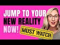 The 3D Isn’t CATCHING UP! Quantum Jump To Your New Reality NOW! Must Watch MANIFESTATION 101