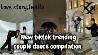 Love storyIndilaNew tiktok trending couple dance c