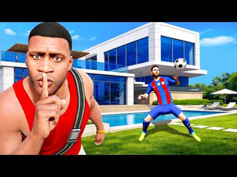 J'AI TROUVÉ LA MAISON DE MESSI SUR GTA 5 ! (Du jamais vu)