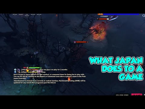 this is what japan do to dota 2