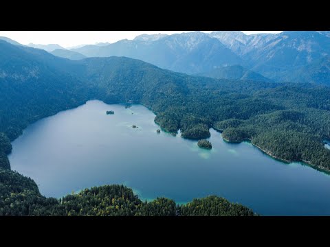 Eibsee & Garmisch-Partenkirchen in Stunning 4K Drone Footage | Aerial Tour of Germany’s Hidden Gems