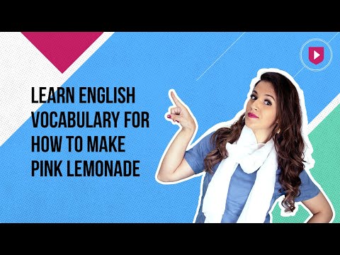 【実用英語】暑い天気にぴったり！レモネードのレシピで英語を学ぼう