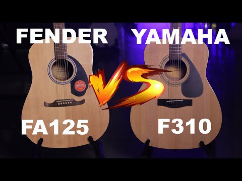 Fender FA 125 VS Yamaha F310 - Acoustic Battle #7