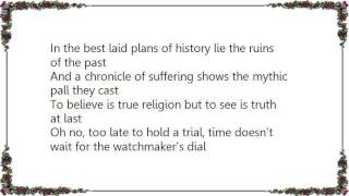Greg Graffin - The Watchmaker's Dial Lyrics