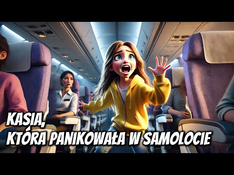 Kasia, która panikowała w samolocie - okładka bajki audio