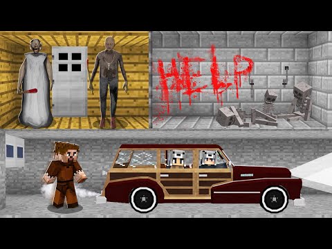 GRANNY HAPİSHANESİNDEN KAÇIYORUZ 😱 - Minecraft