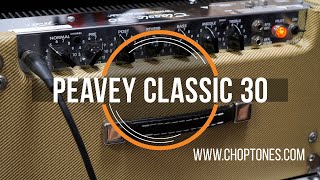 Video thumbnail for Peavey Classic 30 | Playthrough Demo by ChoptonesOfficial
