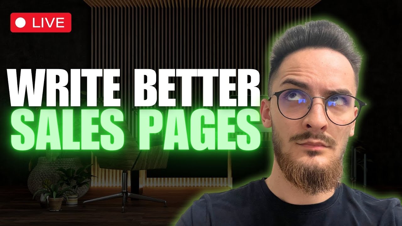 How To Write Better Sales Pages (live copywriting critique)
