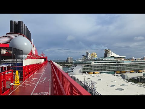 Thumbnail for Side by Side at Port of Miami: Scarlet Lady to Independence of the Seas