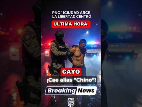 🚨 ¡Cae alias “Chino”! Capturan a peligroso homeboy de la MS13 😱