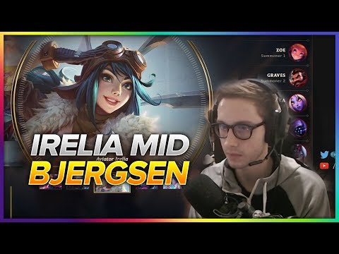 655. Bjergsen Irelia vs Zoe Mid - Patch 8.9 Season 8 - BJERGSEN STREAM