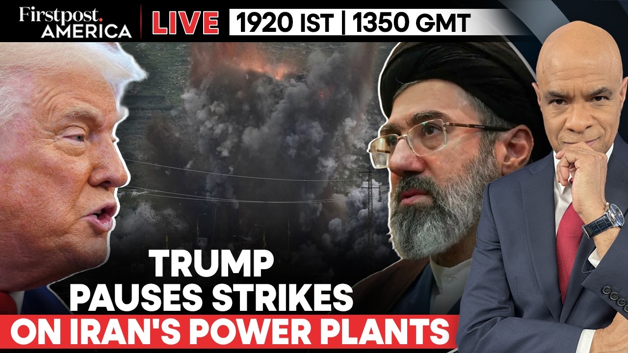 LIVE: Trump Postpones Strikes on Iran’s Power Plants After Talks | Firstpost America | N18G