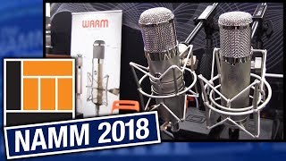 L&M @ NAMM 2018: Warm Audio WA-47 & WA-47jr FET Microphones