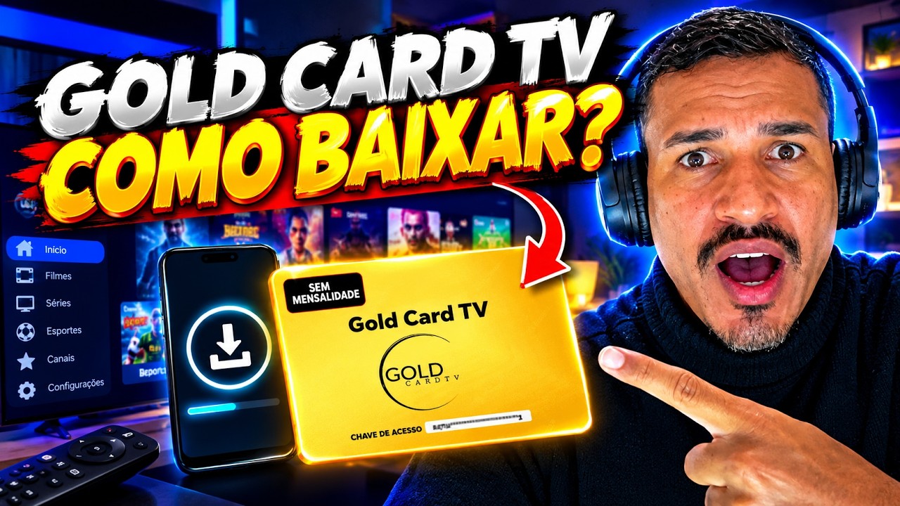 🔥Gold Card TV como baixar? Gold Card Tv funciona? Gold Card Tv Review