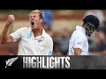Jamieson Strikes Early On Debut | FULL HIGHLIGHTS | BLACKCAPS v India | 1st Test - Day 1, 2020