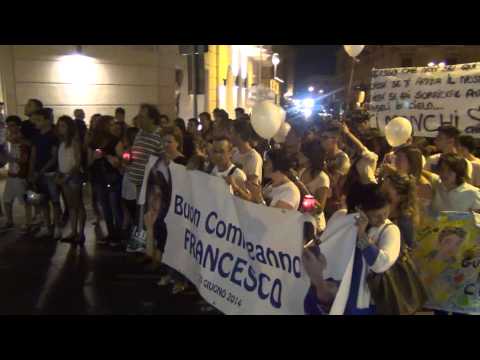 Fiaccolata per Francesco Avola