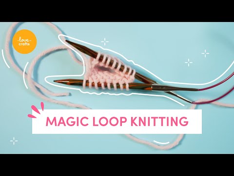 How to knit MAGIC LOOP | Beginners easy tutorial