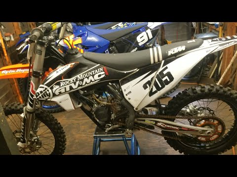 1:11 KTM 150SX 125SX Full Motor Rebuild (part 1) 2016-2022. New crankshaft, piston.TC125 TC150