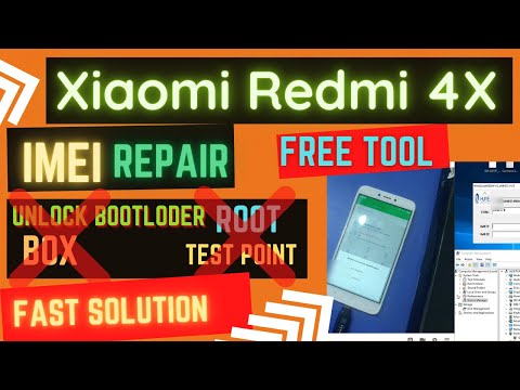 Redmi 4x Repair imei Without Unlock Bootloder and root - free tool - fast solution