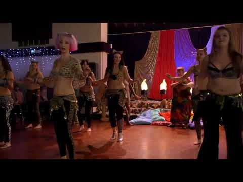 Fantasy Belly Dance Performance - Eastern Roses Bellydance Troupe -Leopards at Shimmy-Licious.