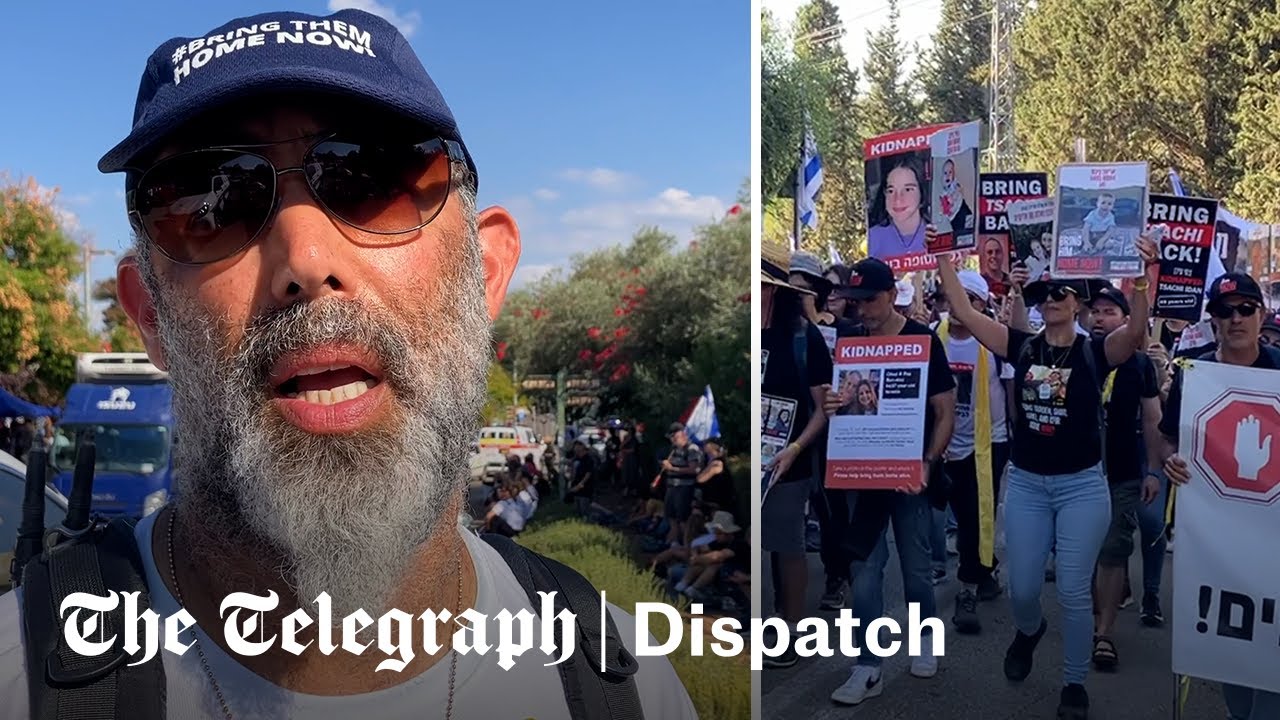 Angry families of Israeli hostages march to Benjamin Netanyahu's door - Vimarsana News