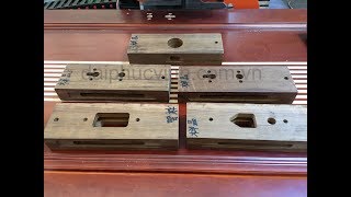 MÁY ĐỤC Ổ KHÓA, BẢN LỀ CỬA CNC SIÊU NHANH