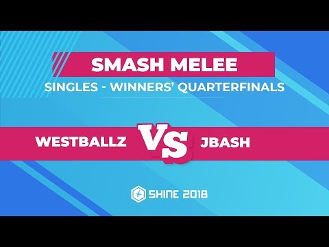 Westballz vs JBash - Melee Singles: Winners' Quarterfinals - Shine 2018